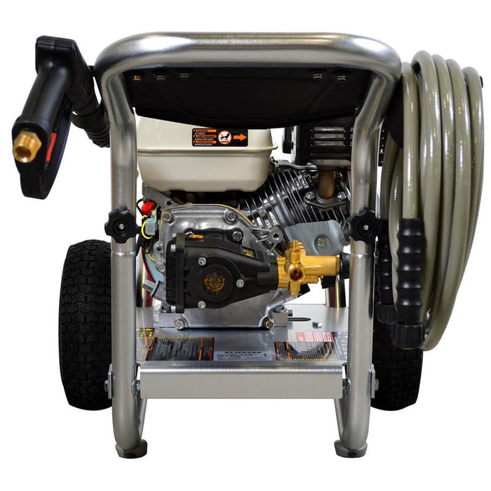 Simpson ALH3425 3,400 PSI 2.5 GPM Cold Water Gas Aluminum Pressure Washer back view