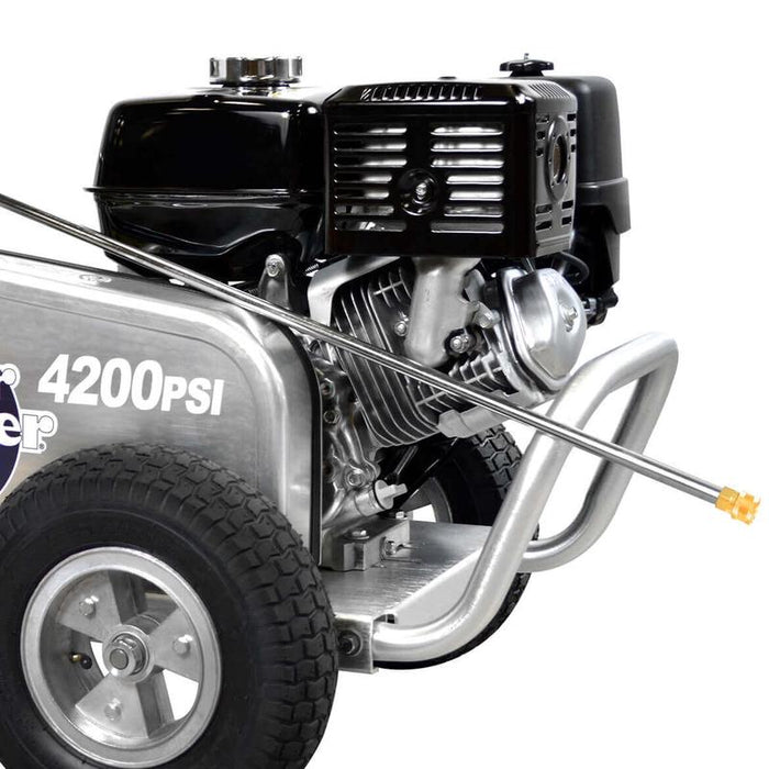 Simpson ALWB60827 4,200 PSI 4.0 GPM Gas Pressure Washer close up 2