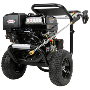 Simpson 60843 4.0 GPM 420cc Professional Gas Pressure Washer w/ AAA Plunger in white background