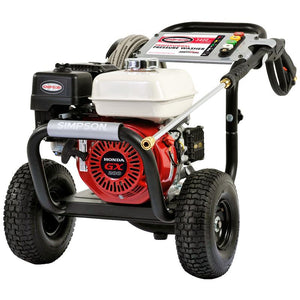 Simpson 60995 3,400 PSI 2.5 GPM Gas Pressure Washer in white background