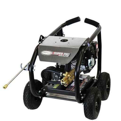 Simpson 65202 SPW3625SADSRC 3,600 PSI 2.5 GPM Direct Drive Small Roll Cage in white background