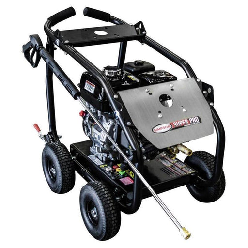 Simpson 65203 SPW4035HADMRC 4,000 PSI 3.5 GPM Direct Drive Medium Roll Cage in white background