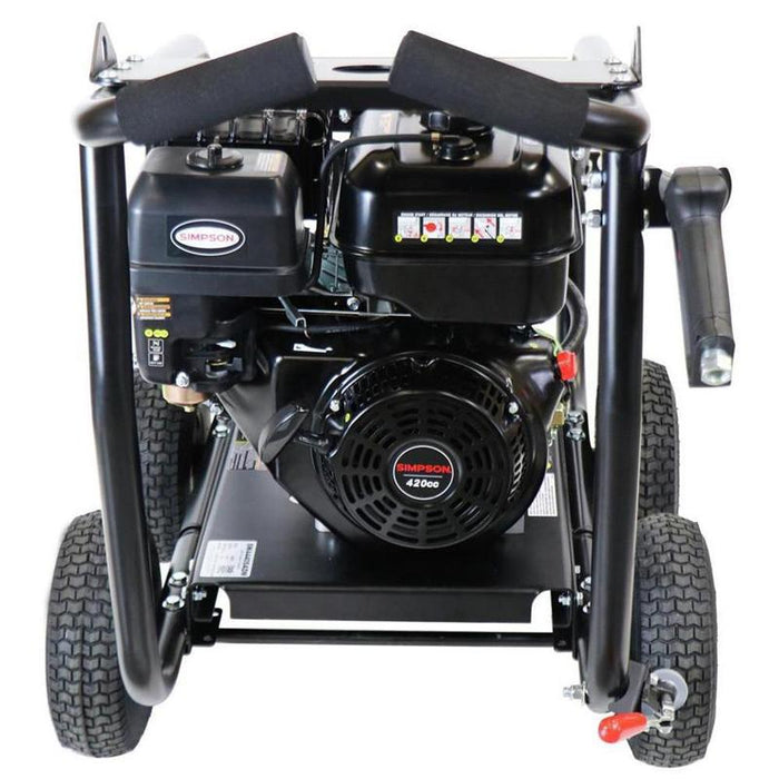 Simpson 65208 SPW4440SCDMRC 4,400 PSI 4.0 GPM  Direct Drive Medium Roll Cage back view
