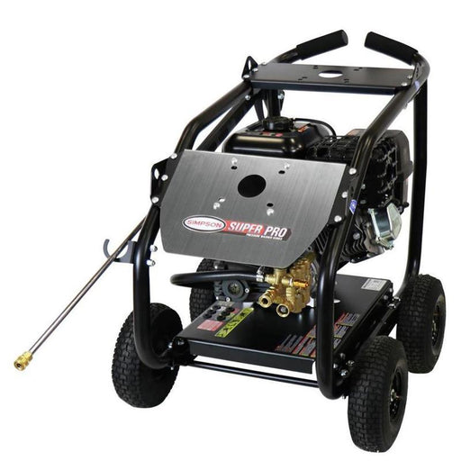 Simpson 65208 SPW4440SCDMRC 4,400 PSI 4.0 GPM  Direct Drive Medium Roll Cage in white background