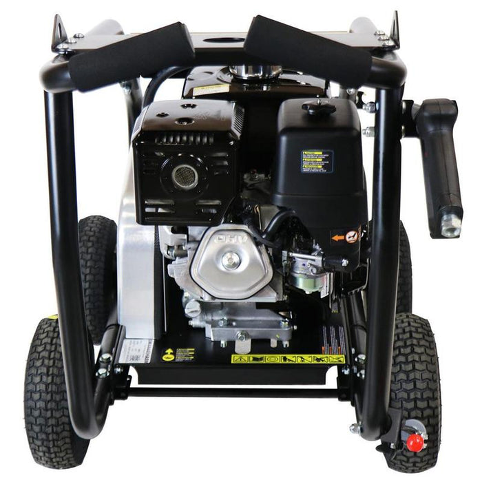 Simpson 65209 SPW4440HCBDMRC 4,200 PSI 4.0 GPM Belt Drive Medium Roll Cage back view