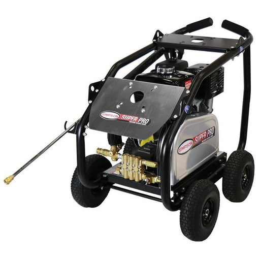 Simpson 65209 SPW4440HCBDMRC 4,200 PSI 4.0 GPM Belt Drive Medium Roll Cage in white background