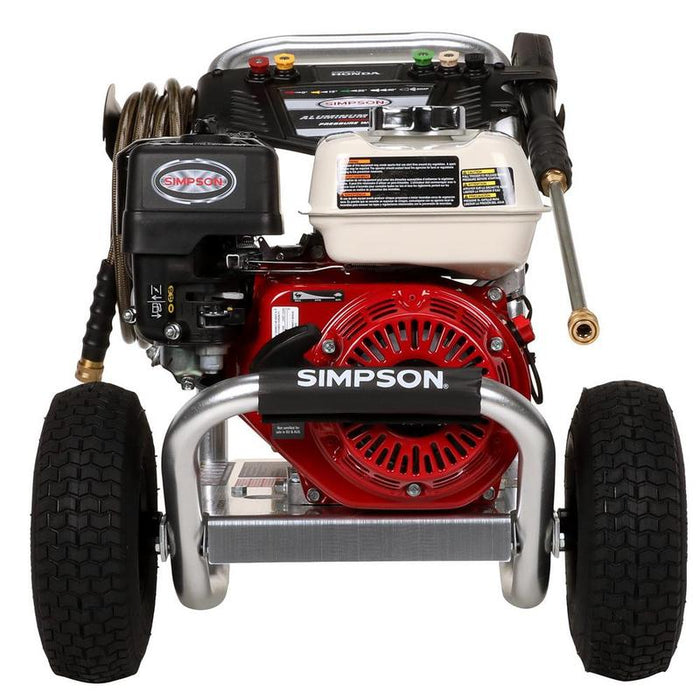 Simpson ALH3228-S 2.8 GPM Cold Water Commercial Gas Powered Pressure Washer back view