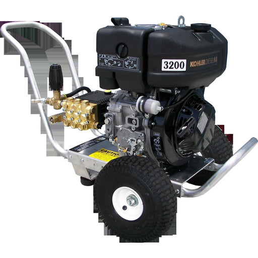 Pressure-Pro Eagle Diesel E4032KLDGE 3,200 PSI 4.0 GPM Diesel Powered Cold Water Pressure Washer with Kohler KD420ES Engine