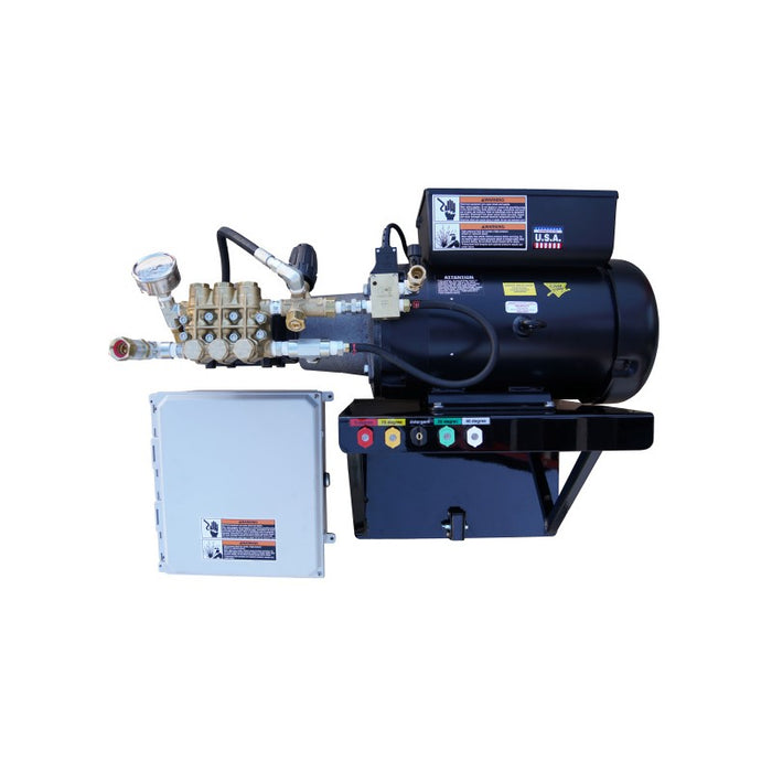 Cam Spray 3050EWM3A-460 Pressure Washer Electric Powered Economy Wall Mount Cold Water 5 GPM 3,000 PSI 460V 3 Phase
