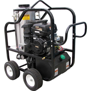 Pressure-Pro Hot Shot Diesel 4012-15G 3,200 PSI 4.0 GPM Diesel Powered Hot Water Pressure Washer with Kohler KD420ES Engine, 4 Wheel Portable