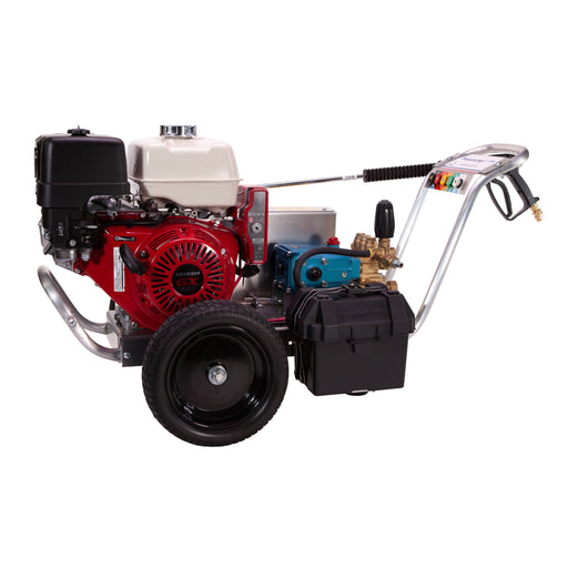 Pressure-Pro Eagle II EB4040HCE-20 gas powered cold water pressure washer, front view