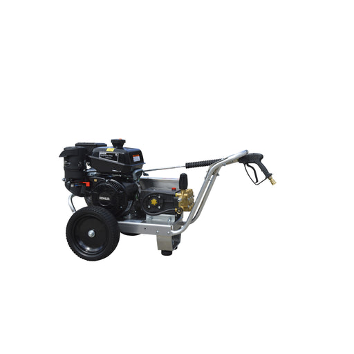 Pressure-Pro Eagle II EB4040KG-20 gas powered cold water belt drive pressure washer, front view