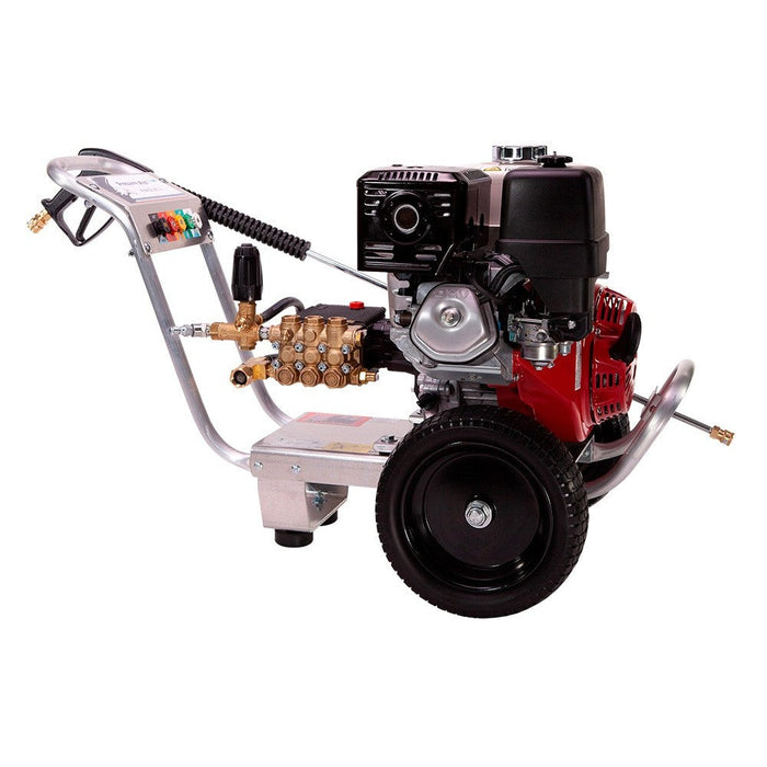 Pressure-Pro Eagle II E4040HG-20 4,000 PSI 4.0 GPM Gas Powered Cold Water Pressure Washer with Honda GX390 Engine, Skid Mount