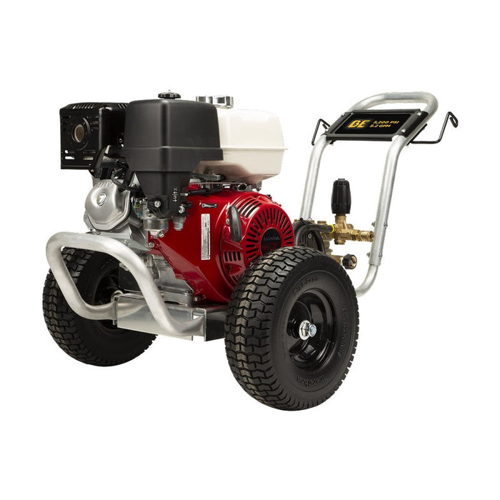 BE Power Equipment B4213HABAS 4,200 PSI 4.2 GPM Cold Water Gas Pressure Washer with Honda GX390 Engine and CP Belt Drive Triplex Pump