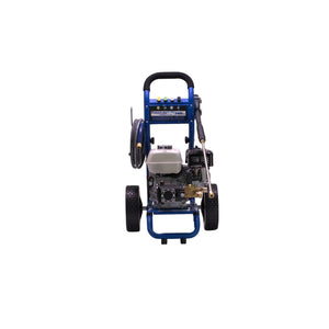 Pressure-Pro Dirt Laser PP3425H gas pressure washer with Honda GX200, angled view